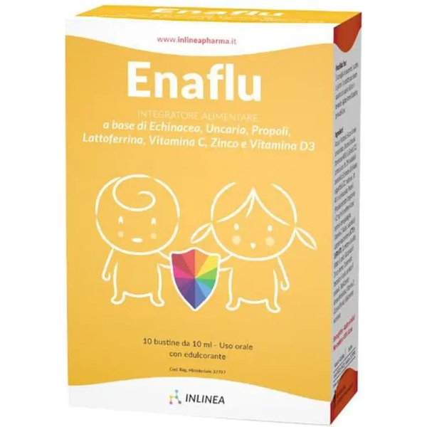 Enaflu 10 Bustine - Integratore Per L'infanzia-image