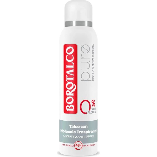 Borotalco Puro Profumo Di Brezza Muschiata - Deodorante 48H Spray 150 Ml-image