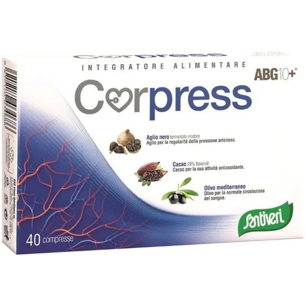 Corpress 40 Compresse - Integratore Per Il Benessere Cardiovascolare-image