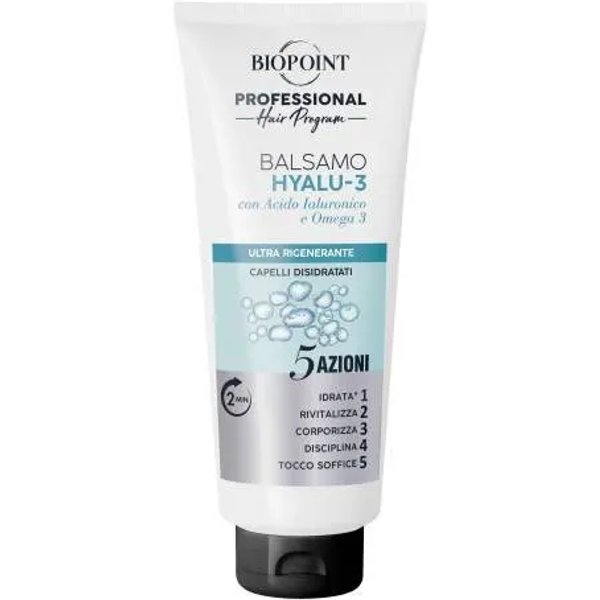 Biopoint Hyalu-3 - Balsamo Per Capelli Secchi 300 Ml-image