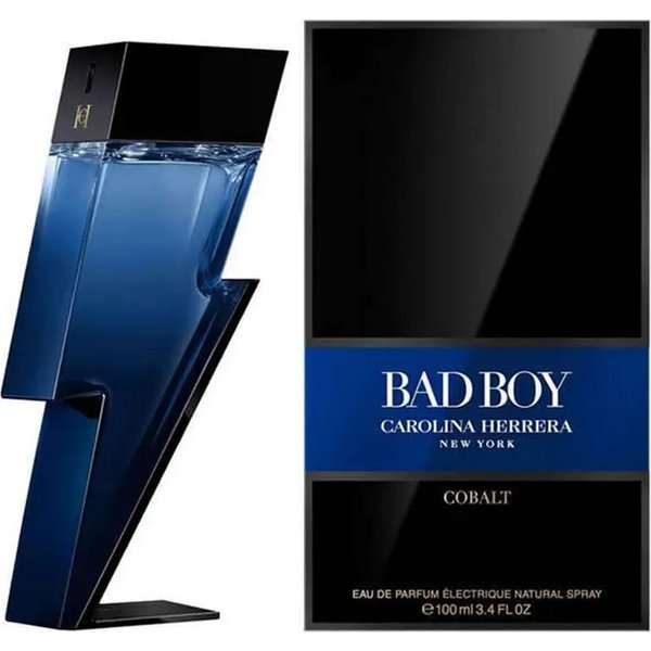 Carolina Herrera Bad Boy Cobalt - Eau De Parfum ÉLectrique Uomo 100 Ml Vapo-image