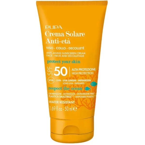 Pupa Crema Solare Viso 50 SPF Anti Età Protezione Alta 50 Ml-image