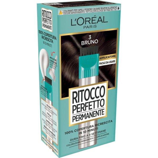 L'Oreal Paris Ritocco Perfetto Permanente - Colorazione Ricrescita - Bruno 3-image
