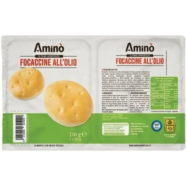 Amino Focaccine All'olio Aproteiche 100 G-image