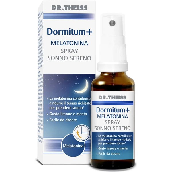 Dormitum+ Melatonina 30 Ml Spray - Integratore Per Dormire-image