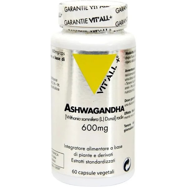 Vit'all Plus Ashwagandha 60 Capsule - Integratore Per L'energia-image