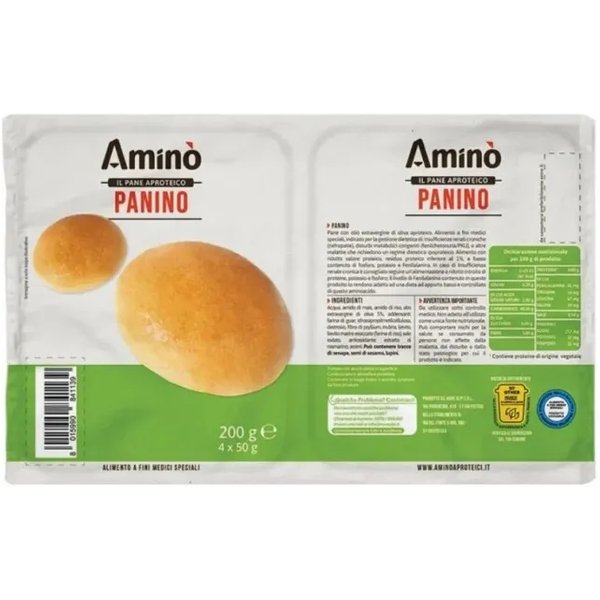Amino Panino - Alimento A Fini Medici Speciali 4 X 50 G-image