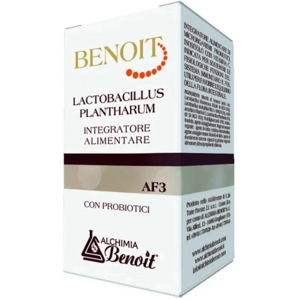 AF3 Lactobacillus Plantharum 30 Capsule - Integratore Per Le Vie Urinarie-image