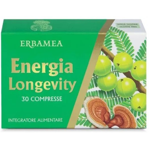 Erbamea Energia Longevity 30 Compresse - Integratore Energetico-image