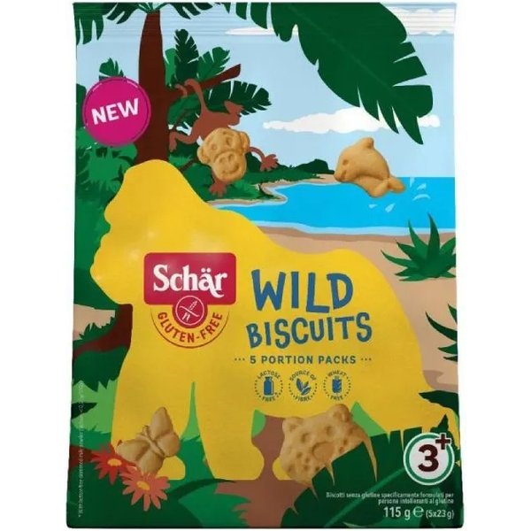 Schar Wild Biscuits - Biscotti Senza Glutine 115 G-image