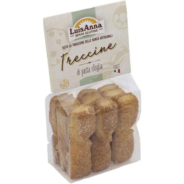 Luisanna Treccine Di Sfoglia - Biscotti Senza Glutine 130 G-image