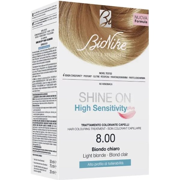 Icim International Bionike Shine On High Sensitivity Plus - Tintura Per Capelli N.8 Biondo Chiaro-image