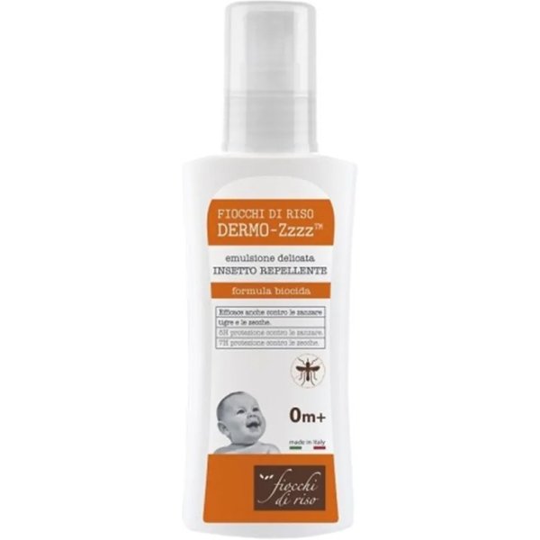Fiocchi DI Riso Dermo-Zzz - Emulsione Delicata Insettorepellente 100 Ml-image