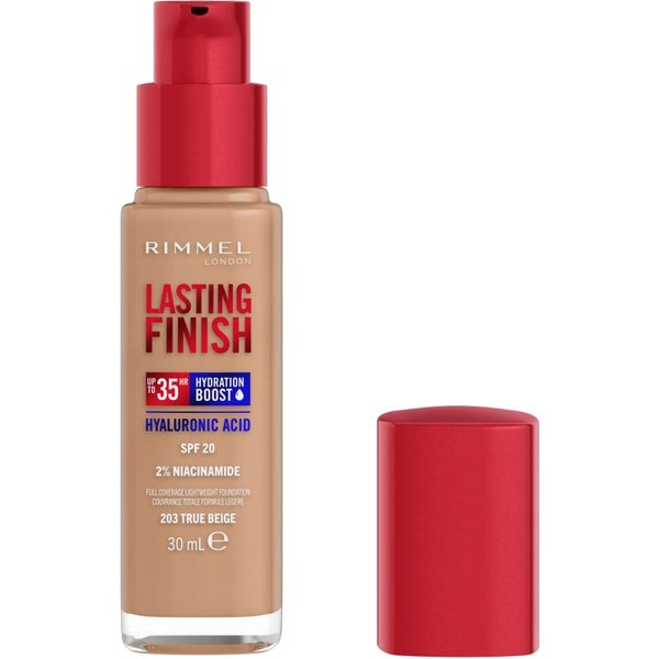 Rimmel Lasting Finish 35H - Fondotinta Idratante - N. 203 True Beige-image