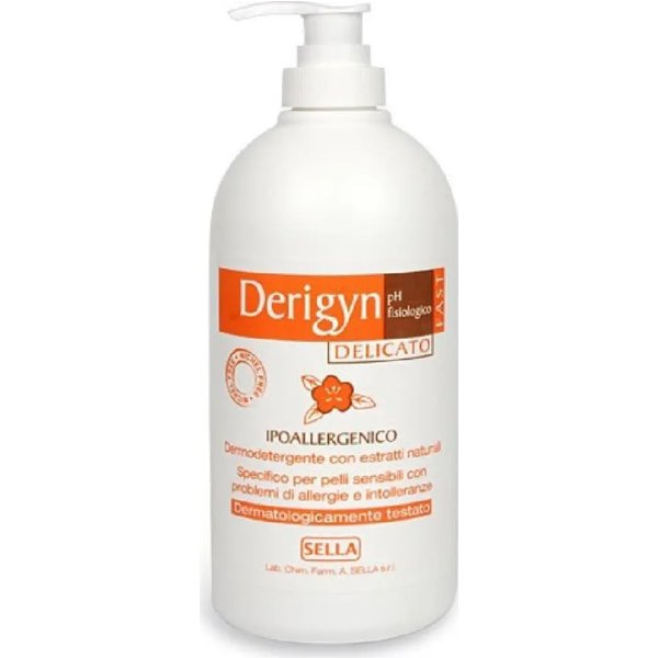 Sella Derigyn Delicato Fast - Bagnodoccia Per Pelli Sensibili 500 Ml-image
