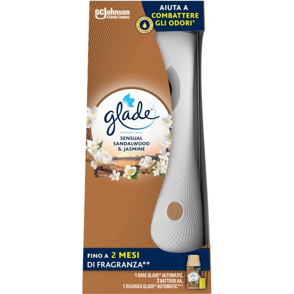 Glade Sensual Sandalwood E Jasmine - Diffusore Elettrico + 1 Ricarica-image