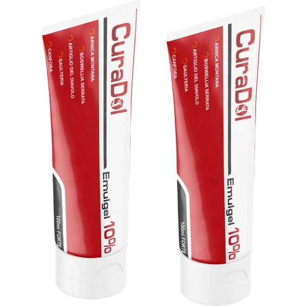 Curadol Emulgel - Gel Lenitivo A Base Di Arnica 2 X 100 Ml-image