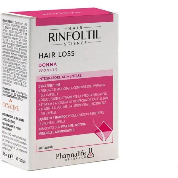 Rinfoltil Hair Loss Donna 60 Capsule - Integratore Per I Capelli-image