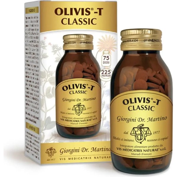 Olivis-T Classic 225 Pastiglie - Integratore Per La Funzione Cardiaca-image
