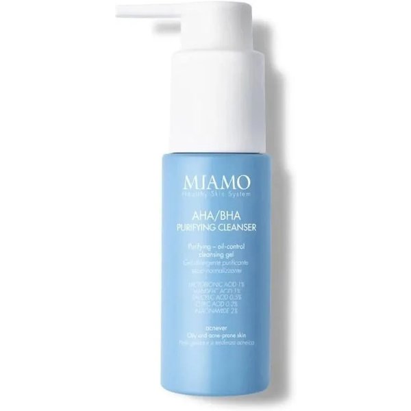 Miamo Acnever Aha/Bha Purifying Cleanser - Gel Detergente Purificante 50 Ml-image