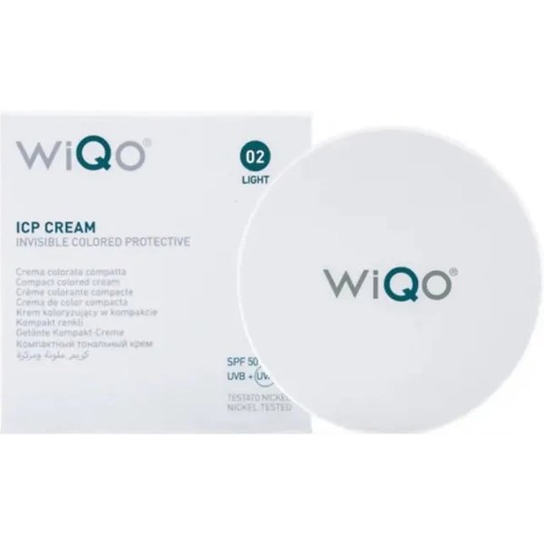 Wiqo ICP Invisible Colored Protective - Crema Colorata Compatta N. 02 Light-image