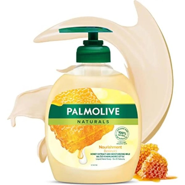 Palmolive Naturals - Sapone Mani Al Latte E Miele 300 Ml-image