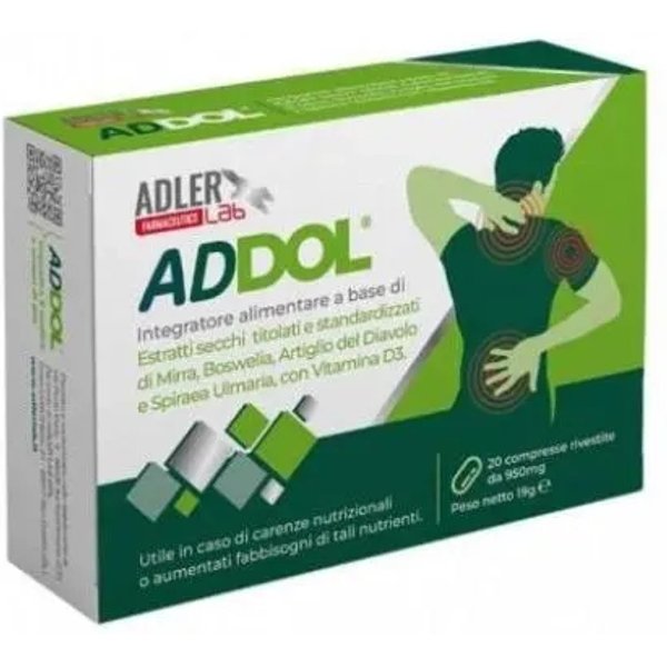 Addol 30 Compresse - Integratore Per I Dolori Muscolari-image