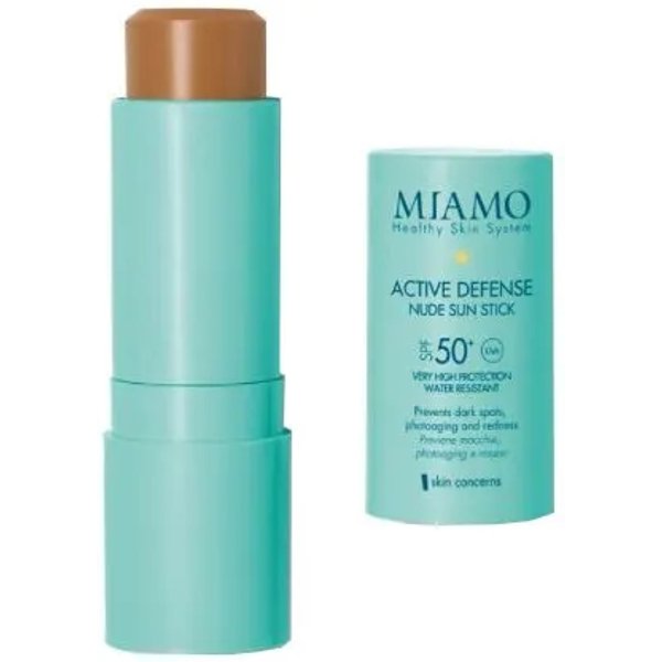 Miamo Crema Solare Viso 50+ Spf Active Defense Nude Sun Stick Protezione Molto Alta 15 Gr-image