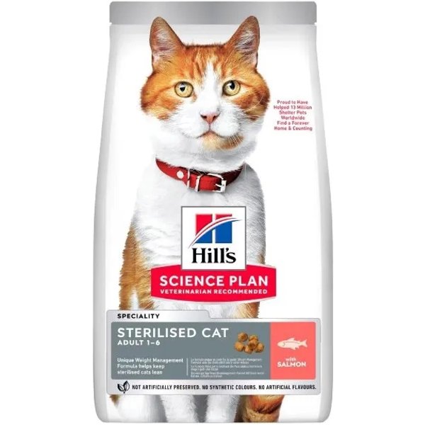 Hill's Science Plan Sterilised Cat Adult 1-6 - Cibo Secco Per Gatti 1,5 Kg-image