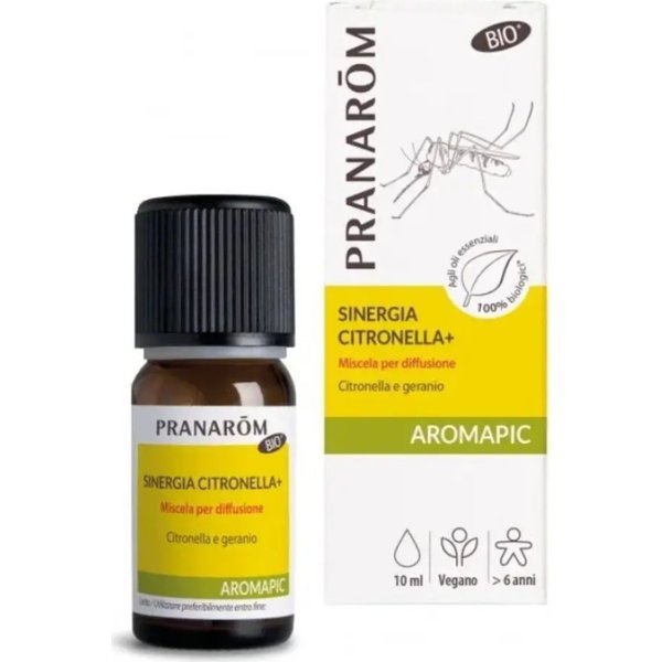Pranarom Aromapic Sinergia Citronella+ - Miscela Per Diffusione 10 Ml-image