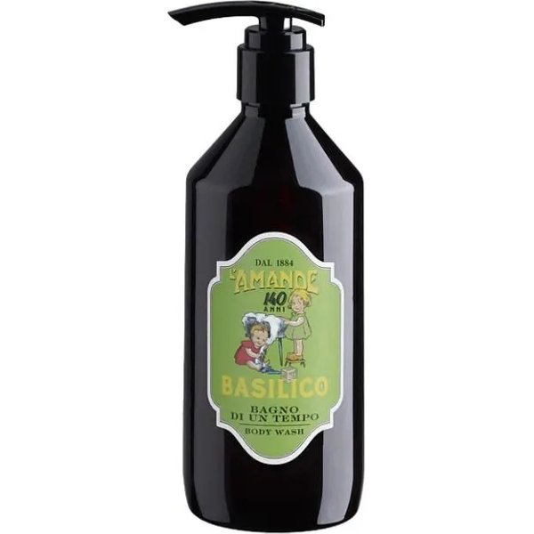 L'Amande Bagno Di Un Tempo Basilico - Bagnoschiuma 470 Gr-image