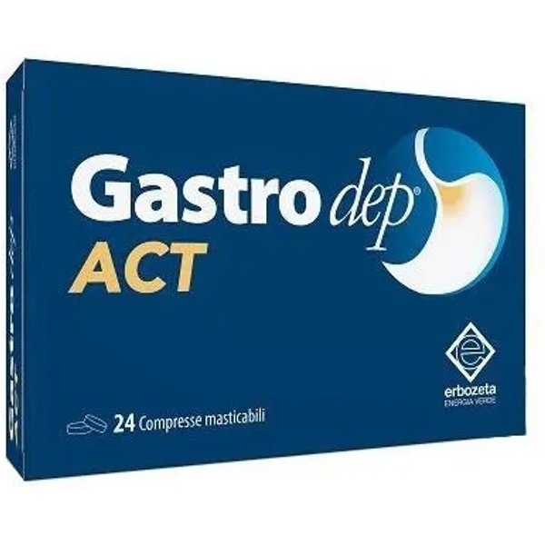 Gastrodep Act 24 Compresse - Integratore Per Il Sistema Digerente-image