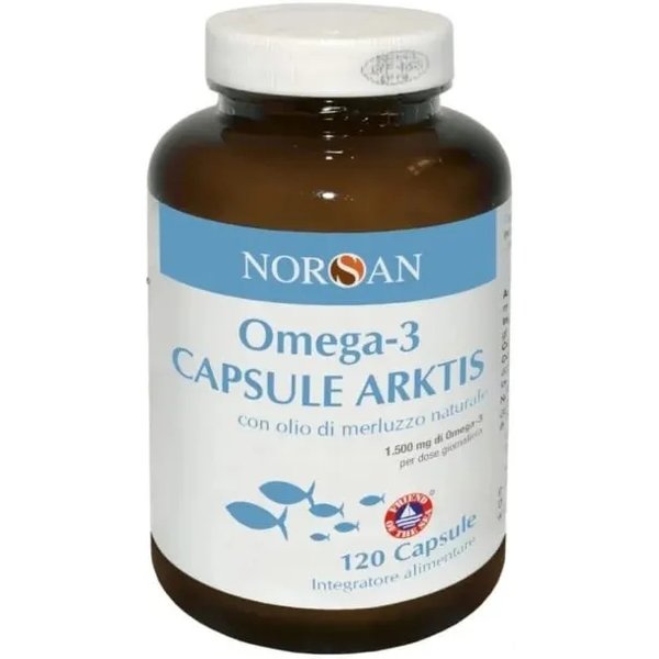 Omega-3 Arktis 120 Capsule - Integratore Per Il Benessere Cardiaco-image