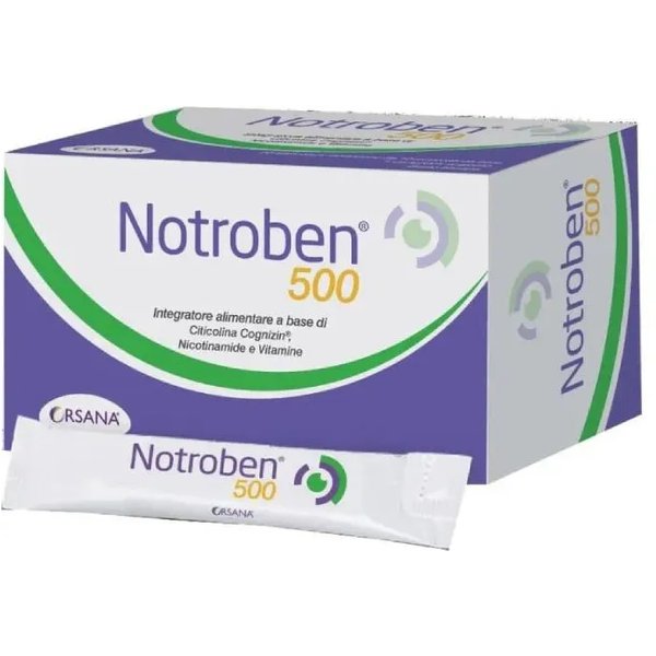 Notroben 500 - Integratore Per Il Sistema Nervoso 20 Stick-image