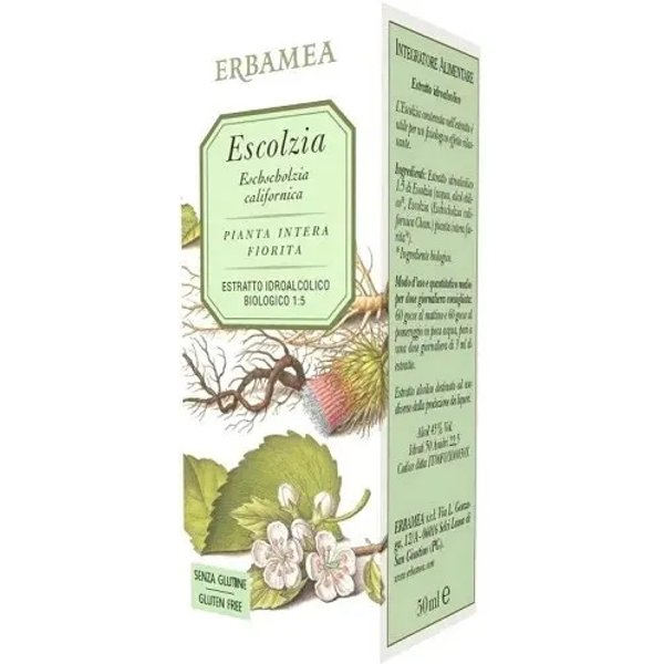 Erbamea Escolzia 50 Ml - Integratore Per Il Tono Dell'umore-image