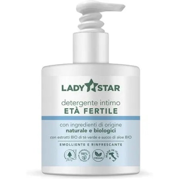 Lady Star Detergente Intimo Donna Età Fertile Emolliente E Rinfrescante 300 Ml-image