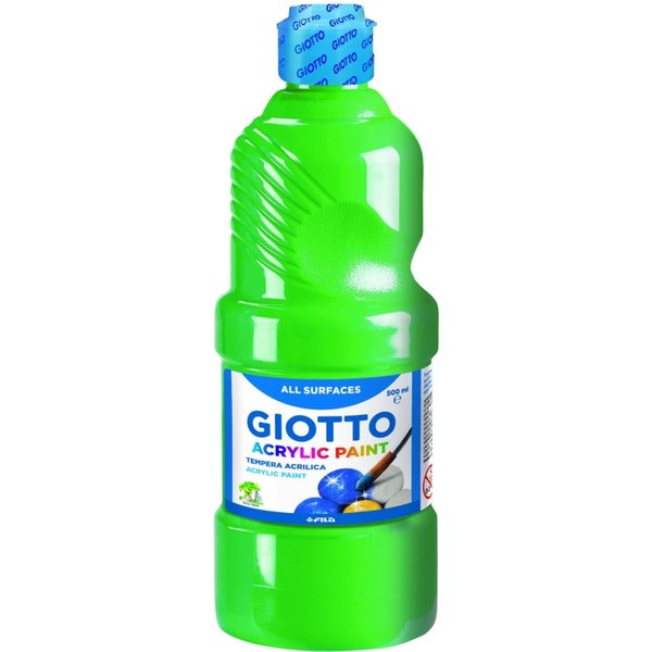 Giotto Tempera Acrilica Color Verde 500 Ml-image