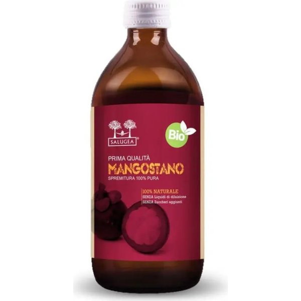 Salugea Succo Di Mangostano Bio 500 Ml - Integratore Per Apparato Gastrointestinale-image