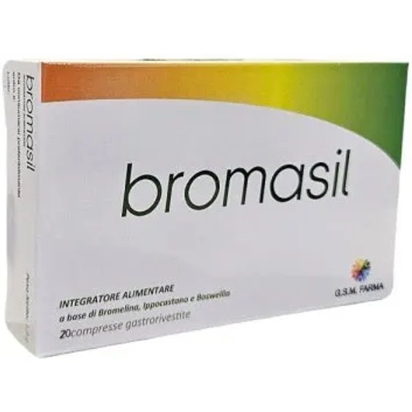 Bromasil 20 Compresse - Integratore Per Il Microcircolo-image