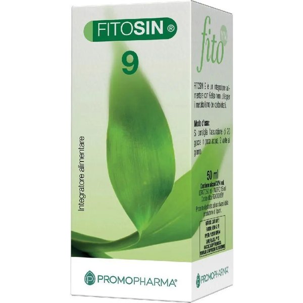 Fitosin 9 Gocce 50 Ml - Integratore Per Il Metabolismo Dei Carboidrati-image