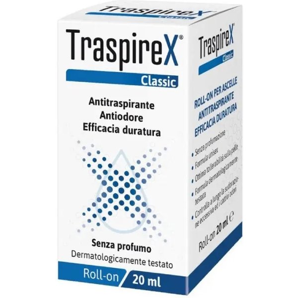 Consulteam Traspirex Classic - Deodorante Antitraspirante Senza Profumo Roll-On 20 Ml-image