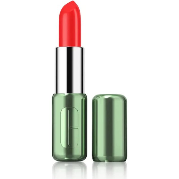 Clinique Pop Longwear Lipstick Satin - Rossetto Satinato - Poppy Pop-image