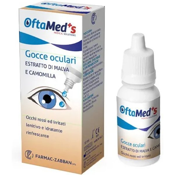 Oftamed's - Gocce Oculari All'estratto Di Malva E Camomilla 10 Ml-image