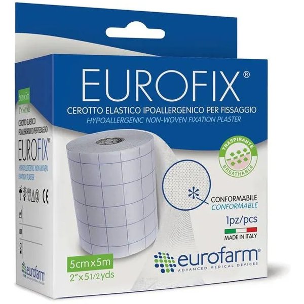 Eurofix - Cerotto Adesivo In TNT - 5Cm X 5 M-image