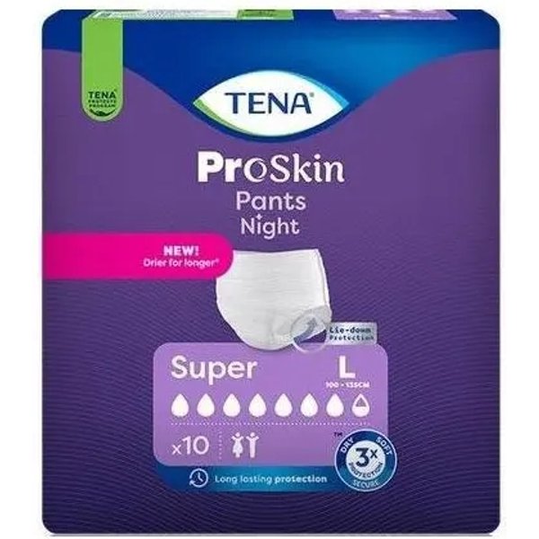 Tena Pants Night - 10 Mutandine Assorbenti Per Incontinenza Super Taglia L-image