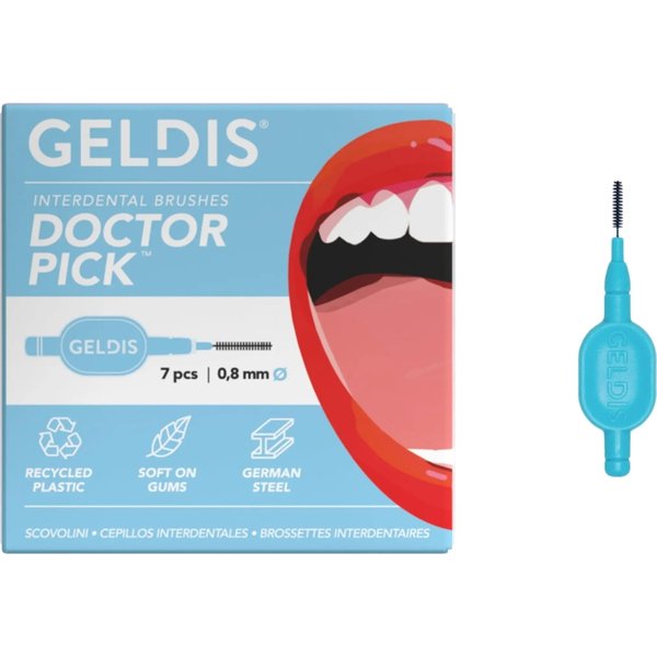 Geldis Doctor Pick - 7 Scovolini Taglia S 0,8 Mm-image