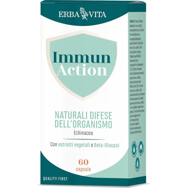 Immun Action 60 Capsule - Integratore Immunostimolante-image