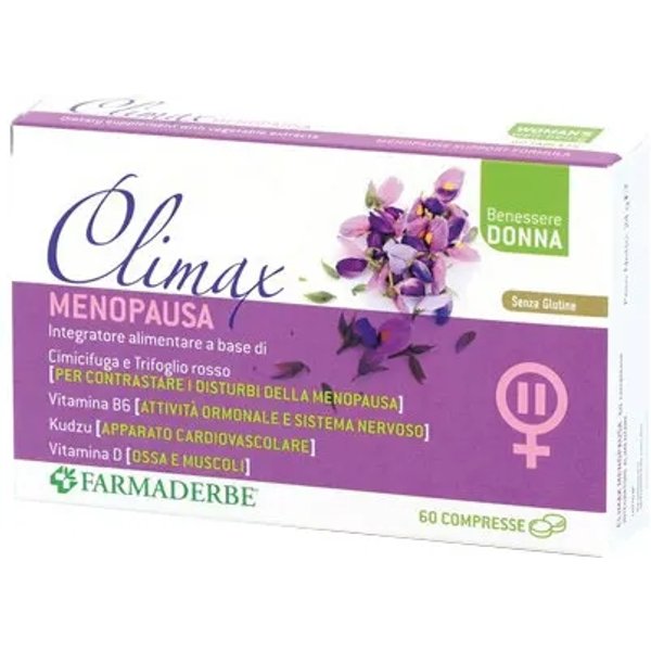 Climax Menopausa 60 Compresse - Integratore Per Il Benessere Femminile-image