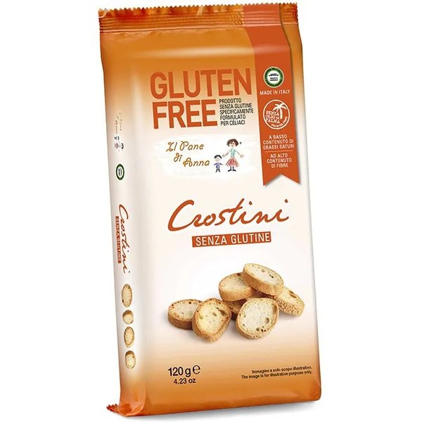 Il Pane Di Anna Crostini Senza Glutine 120 G-image