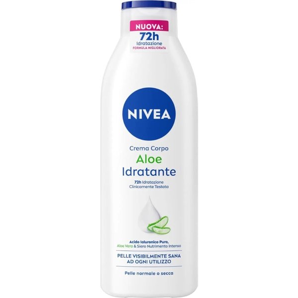 Nivea Aloe Idratante 72H - Crema Corpo Per Pelle Normale E Secca 250 Ml-image